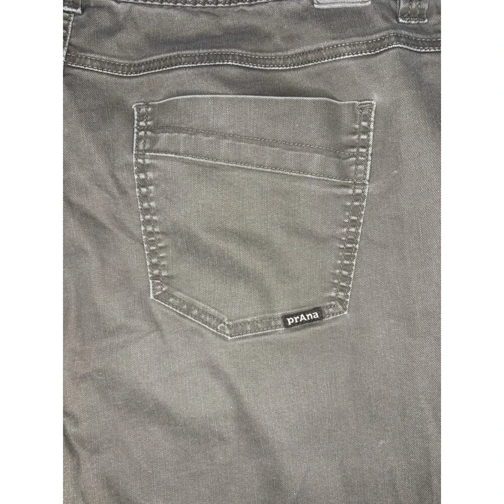 PrAna Slim Fit Pants Mens 42x32 Brown Excellent‎ Organic Cotton Breathe Hiking